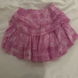 Love shack fancy ruffle skirt new with tags.